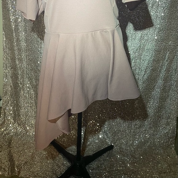 Pink asymmetrical top - Picture 3 of 4